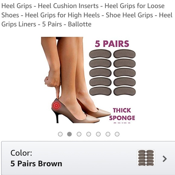 NWT - Foot Cushion Set (ball and heel) - Picture 2 of 6